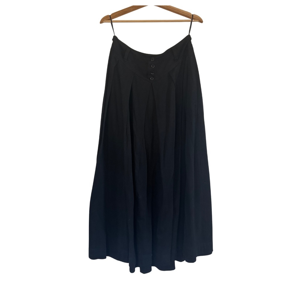 Y-3 yohji yamamoto Black Maxi Skirt